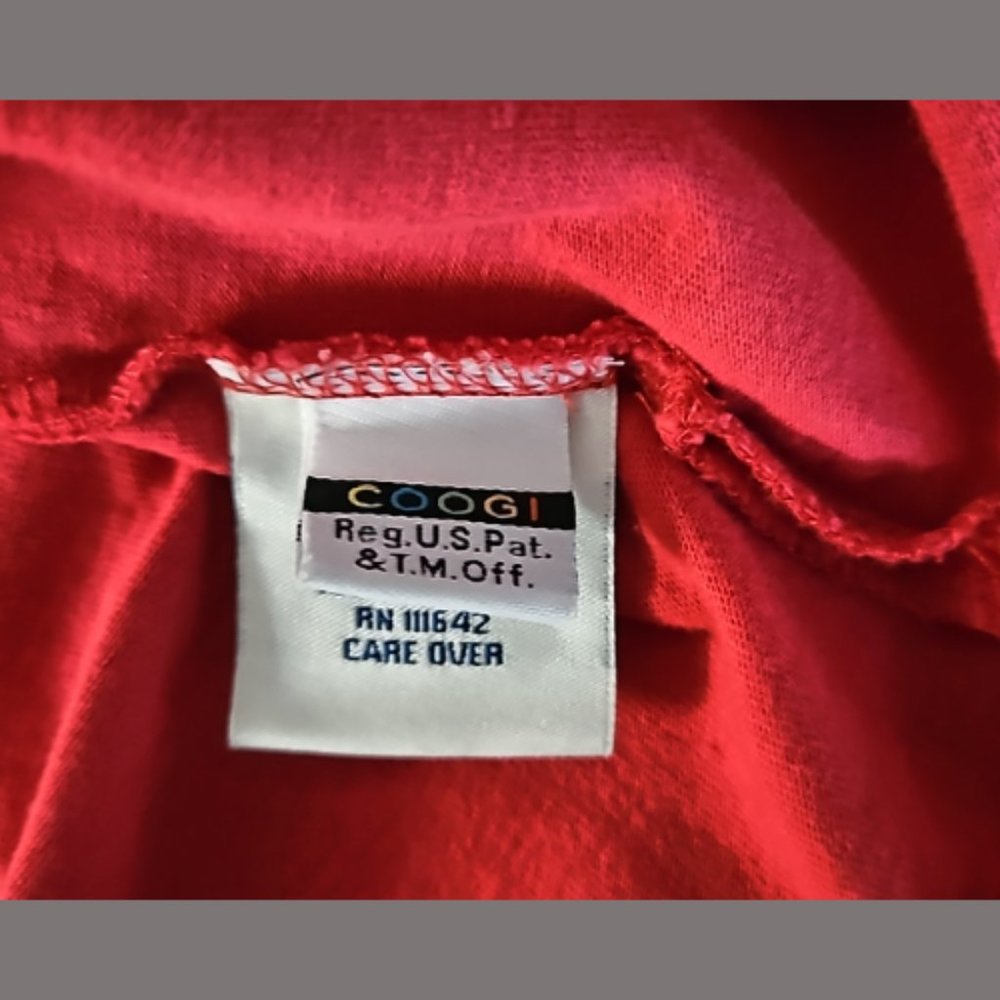 COOGI Red Polo Shirt with Bold Design - Picture 6 of 9